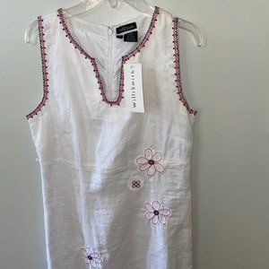 White Willi Smith Linen Dress